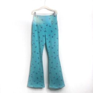 BCG Girls Butterfly Print Flare Leggings Size 8-10